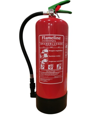 Flameline 9 liter schuimblusser - PFAS- en fluorvrije (2028)