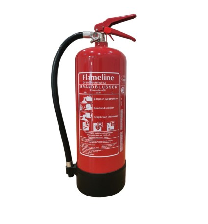 Flameline poederblusser 6 kg