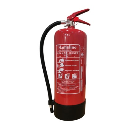 Flameline poederblusser 9 kg